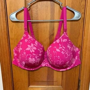 Torrid Vibrant Pink Floral Bra